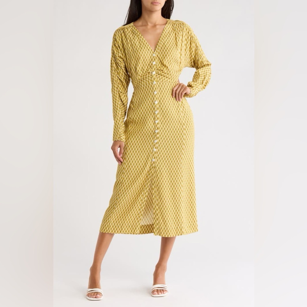 NWOT Joie Cerelia Cut Out Midi Dress Size 4
